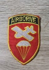 WWII Era US Airborne Command Cloth Shoulder Title Patch