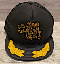 Vintage Black Mesh Back "Der