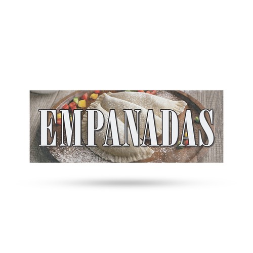 Empanadas vinyl decal - decal, freshly