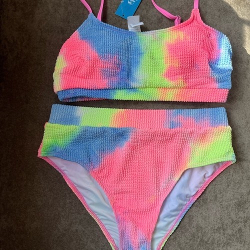 Cupshe neon tie dye - neon, bikini