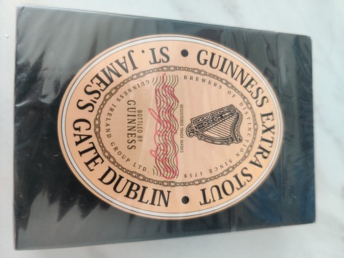 Guinness playing cards sealed - cards,