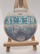 HONDA Motorbike Stamped 1989