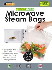 Microwave Steam Bags - Size