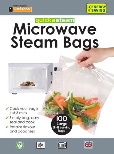 Microwave steam bags size - microwave,