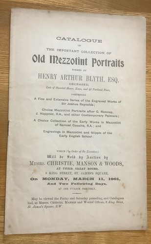 1901 catalogue of old - 1901,