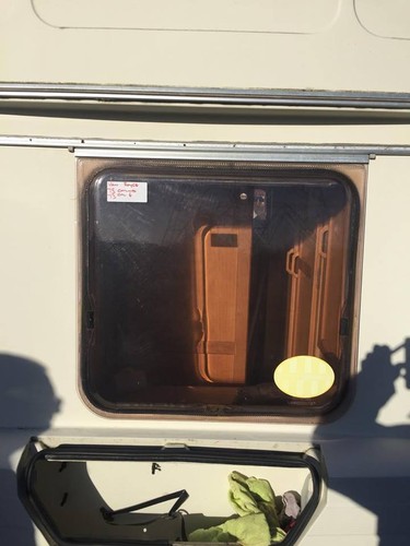 Caravan window van royce rear - van,