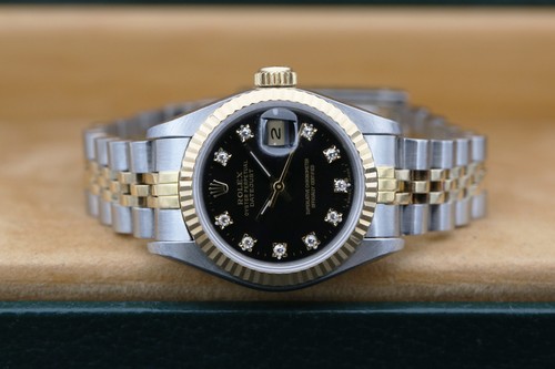 Rolex 69173 black diamond - rolex,