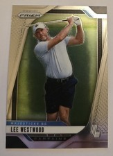 LEE WESTWOOD #77 - 2025 PANINI PRIZM - LIV GOLF -  MAJESTICKS GC