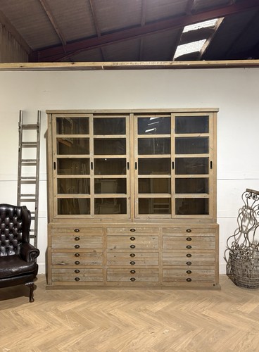 Large vintage bookcase - vintage,