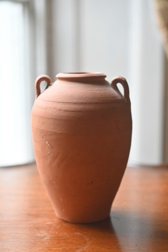 Vintage hand thrown terracotta - vintage,