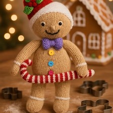 Knitting Pattern Gingerbread