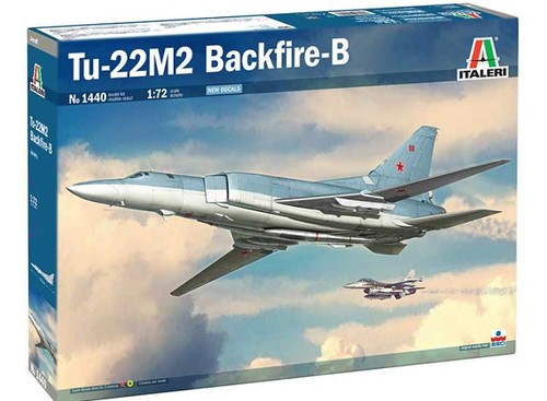 Italeri it1440 tu - 1/72, tu-22m2