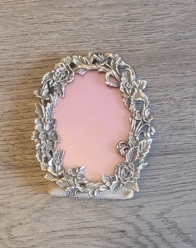 Vintage ornate metal miniature - vintage,