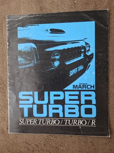 Nissan march super turbo - nissan,