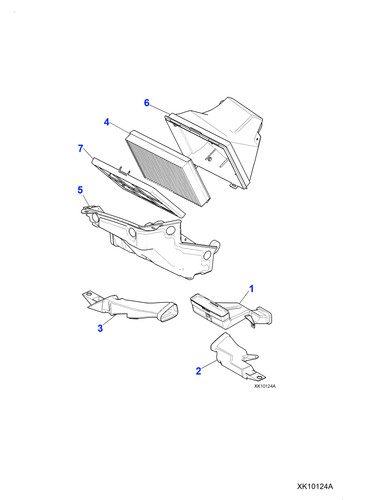 Jaguar genuine cover lid - genuine,