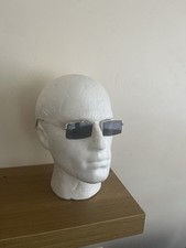 Unisex Matrix Style Green  Sunglasses In Great Condition