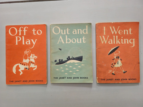 Janet and john books - and,