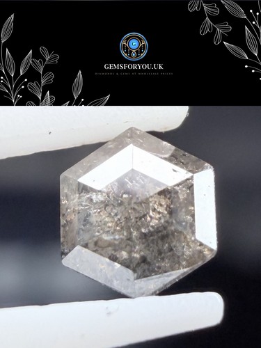 14ct diamond hexagon - 0.14ct, cut