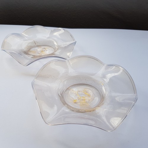 Murano glass dessert - , plates