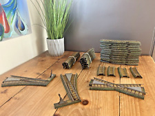 ANTIQUE GERMAN BAVARIAN TINPLATE LITHO TRAIN TRACK JOBLOT DIAMOND CROSSING POINT