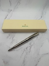 Rolex Silver Scribe Platinum