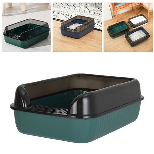 Large open cat - litter, tray