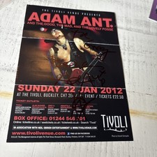 Autograph ADAM ANT PROMOTIONAL