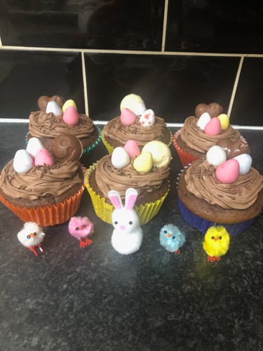 Easter cup cakes large - cakes,