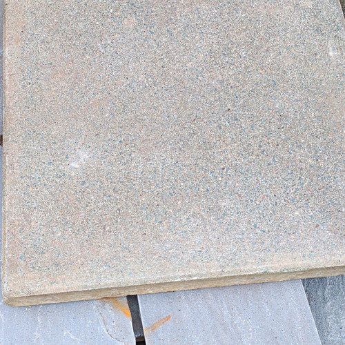 Grey green sandfaced paving - /green,