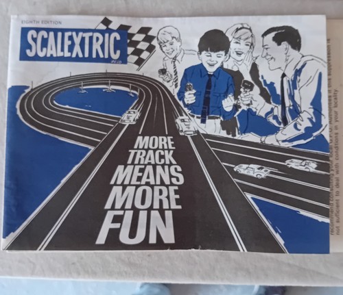 Scalextric leaflet - scalextric,
