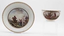 Meissen, cup and saucer
