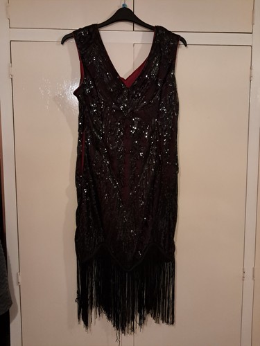 Flapper dress shein - dress, xl,