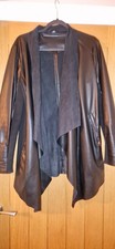 YOURS Faux leather Waterfall Jacket