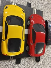 Scalextric Hornby Ferraris F430 Red and Yellow Good Working Order.