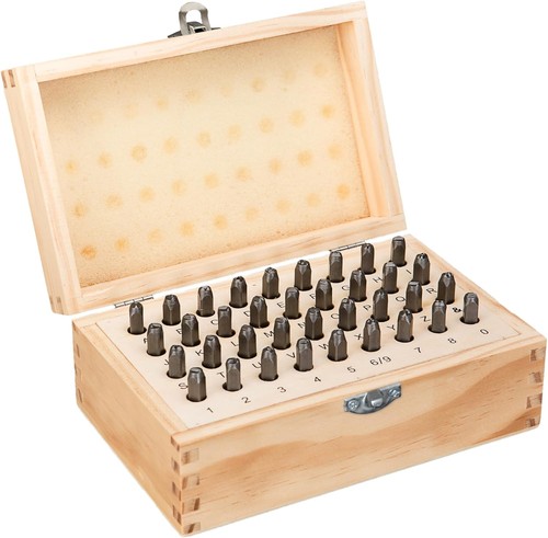 Letter and number stamp - letter,
