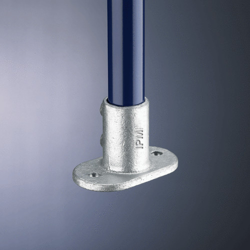 Key clamp base - base, flange