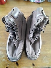 Ladies Timberland Boots Uk Size 6.5 Earthkeepers Canvass /leather