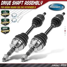 2x Drive Shafts Front for Nissan Navara D40 Pathfinder III R512.5 39100EB300 New