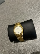 Aston Gerard Swiss Made 18K Gold Plated Mens Watch