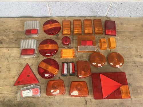 Various rear lamp lenses and - rear,