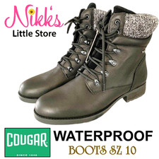 Cougar Lace Up Derry Black