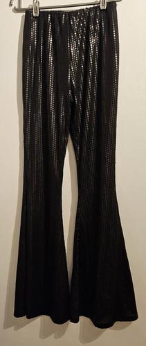 Womans ladies wide leg sequin - wide,