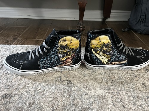 Vans sk8 metallica black - metallica,