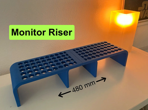 Large desk monitor riser - large,
