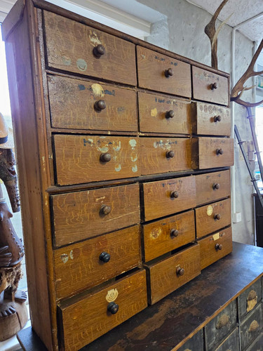 Large antique apothecary seed - large,