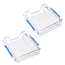 Kitchen Pull Out Soft Close Baskets Wire Cabinet Drawer Pantry Storage Shelves
