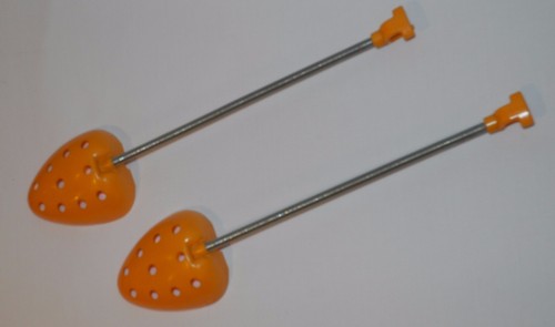 Vintage 1960s pale tangerine - pale,