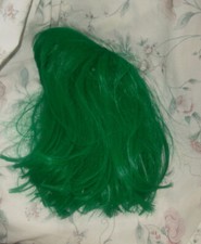 Green Wig Full Bob Wig Fancy Dress Hen Party Cosplay Costume Wig