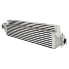 Bolt-On FMIC Front Mount Intercooler For 2016-2017 Honda Civic 1.5L Turbo Silver