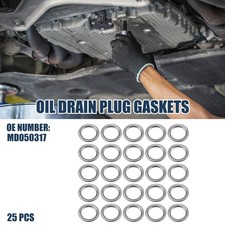 25pcs Oil Drain Plug Gaskets 14mm ID No.MD050317 for Mitsubishi Lancer 05-14